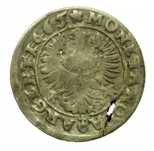 Silesia, Duchy of Legnicko-Brzesko-Wołowskie, Krystian Wołowski, 3 Krajcary 1665, Brzeg (793)