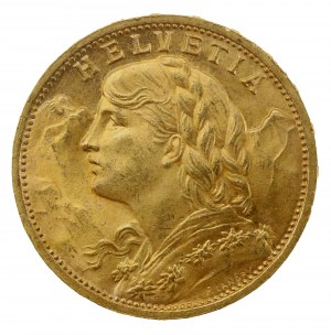 Switzerland, 20 francs 1935, Bern (199)