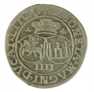 Sigismond II Auguste, quadrangle 1568, Vilnius, L/LITVA (800)