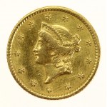 US $1 1854 Freiheitskopf (351)