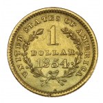 US $1 1854 Hlava svobody (351)