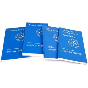 MIRACLE - TRANSLATIONS OF BIBLICAL TEXTS: GOSPEL ACCORDING TO MARK, APOCALYPSE, THE BOOKS OF FIVE MEGILLOT, THE BOOK OF PSALMS, THE BOOK OF JOB