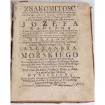 OSTROWSKI - ZNAKOMITOSC NOWEY OZDOBY KOŚCIOŁA KATOLICKIEGO RZYMSKIEGO 1769