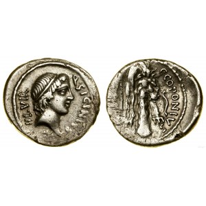 Římská republika, denár, 49 př. n. l., Řím
