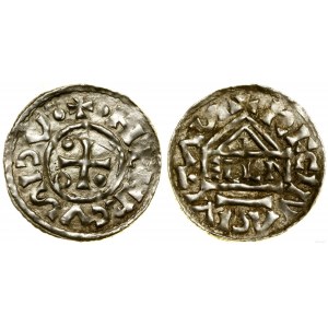 Niemcy, denar, (985-995), Ratyzbona, mincerz Aljan