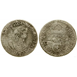 Polska, szóstak, 1660 TLB, Kraków