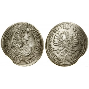 Śląsk, 6 krajcarów, 1714 C V L, Oleśnica