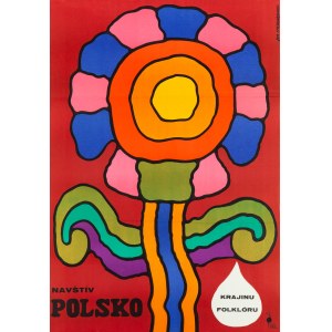 proj. Jan MŁODOŻENIEC (1929-2000), Poznaj Polskę, krainę folkloru, 1970