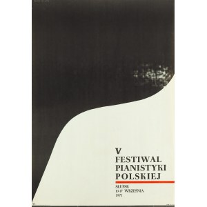 proj. Hubert HILSCHER (1924-1999), V Festiwal Pianistyki Polskiej, 1971