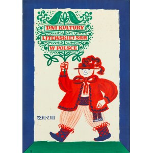 proj. Hubert HILSCHER (1924-1999), Days of S-R-R Lithuanian culture in Poland, 1957