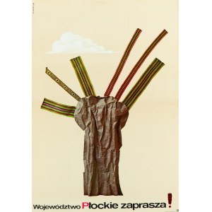 proj. Maciek URBANIEC (1925-2004), Województwo Płockie zaprasza! 1976