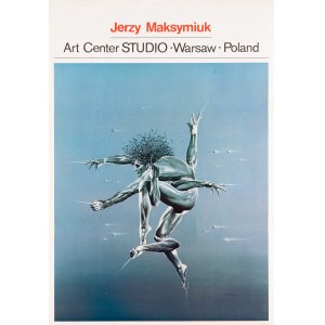 proj. Wojciech SIUDMAK (ur. 1942), Jerzy Maksymiuk. Art Center Studio-Warsaw-Poland, 1990