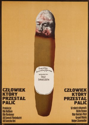 proj. Marcin MROSZCZAK (b. 1950), The man who stopped smoking, 1974