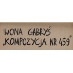 Iwona Gabryś (geb. 1988, Puławy), Komposition Nr. 459, 2024