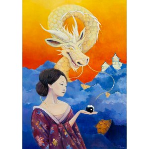 Anna Piotroviak (b. 1983, Kiev), Dao Tao from the Dragon series, 2024.