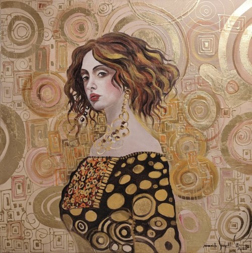 Mariola Świgulska, W zamyśleniu złotych iluzji Klimta