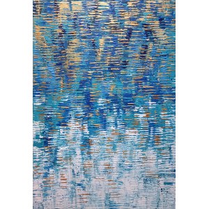 Mariola Swigulska, Golden reflections on a calm river