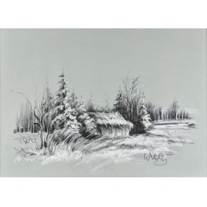 Victor ZIN (1925-2007), Winter Landscape