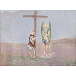 Wlastimil HOFMAN (1881-1970), Tobias and the angel, 1924