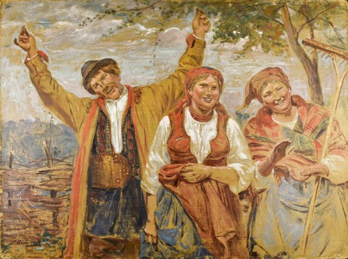 Wincenty WODZINOWSKI (1866-1940), Motyw ludowy