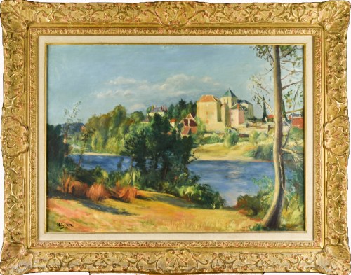 Henryk HAYDEN (1883-1970), Pejzaż z Dordogne