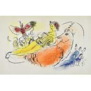 Marc CHAGALL (1887 - 1985), akordeonista, 1957