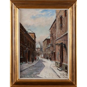Jan RAWICZ (20th century), Motif from the Old Town