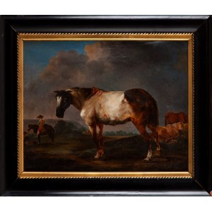 Painter unspecified (19th century), Horse, in the style of Paulus Potter