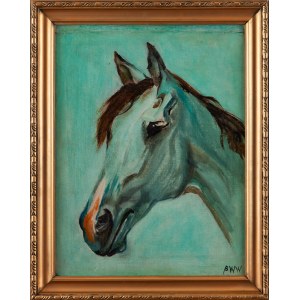 Painter unspecified - BWW (20th century), Head of a horse