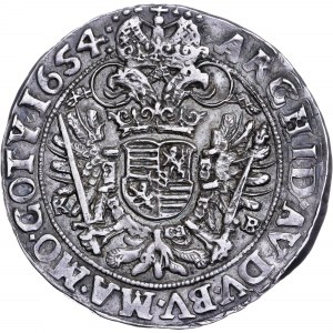 House of Habsburg - Ferdinand III. (1637-1657) ¼ Thaler 1654 KB