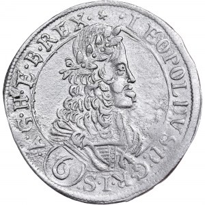 House of Habsburg - Leopold I. (1657-1705) VI Kreuzer 1669 GS