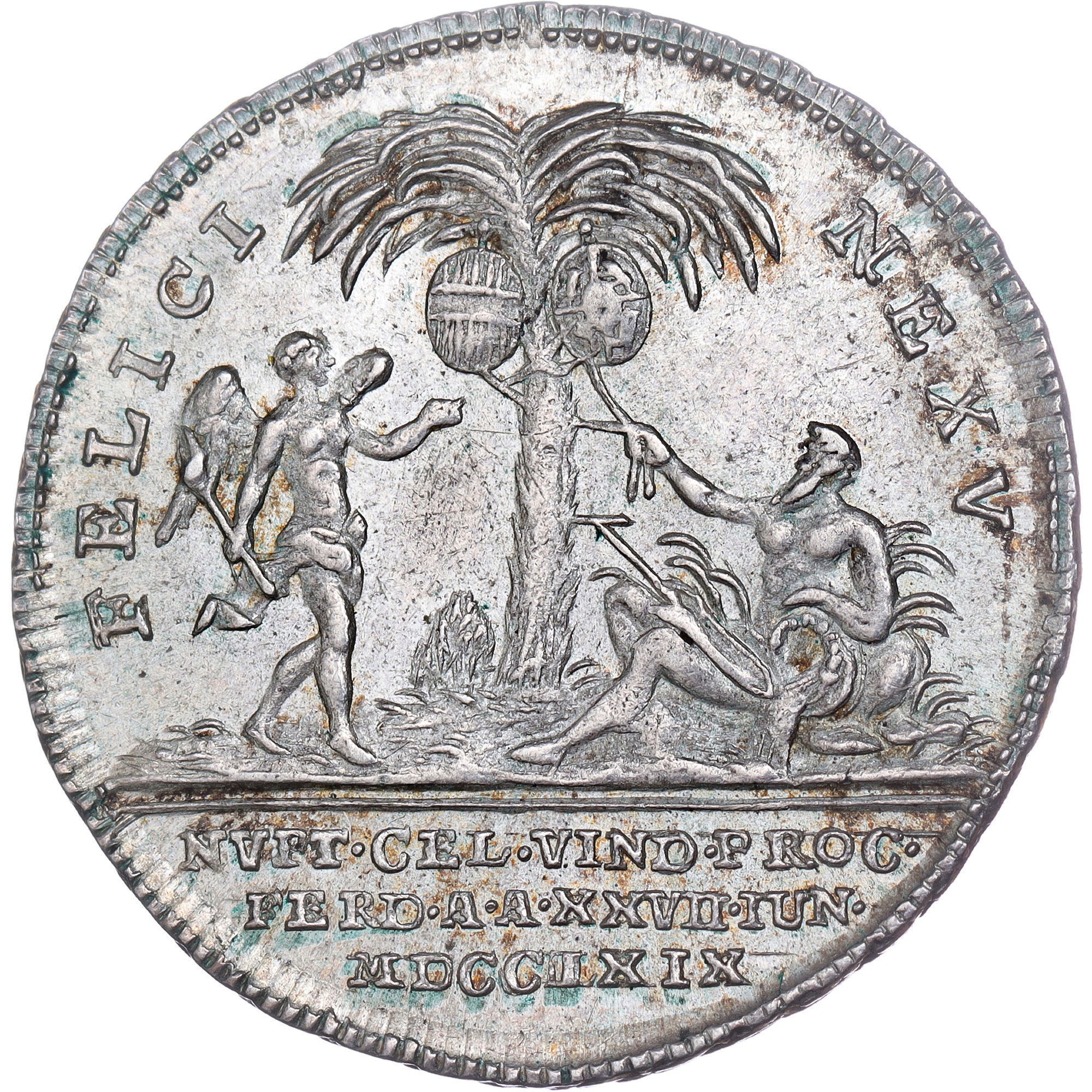 House of Habsburg - Maria Theresia (1740-1780) 1769 Silver Token 