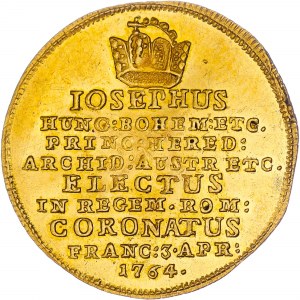 House of Habsburg - Joseph II. (1765-1790) ¾ Ducat 1764 Gold Token