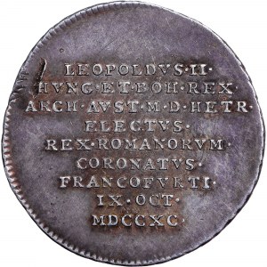 House of Habsburg - Leopold II. (1790-1792) Silver Token 1790