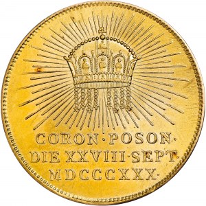 House of Habsburg - Ferdinand I. (1835-1848) 1 ¾ Dukat 1830 Gold Token