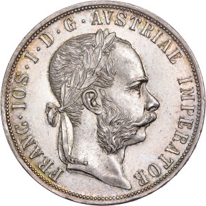 House of Habsburg - Franz Joseph I. (1848-1916) 2 Gulden 1876 A