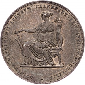 House of Habsburg - Franz Joseph I. (1848-1916) 2 Gulden 1879 Silver wedding