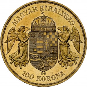 House of Habsburg - Franz Joseph I. (1848-1916) 100 Korona 1908 KB