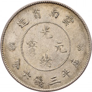 China - Yunnan Province, silver 50 cents, ND