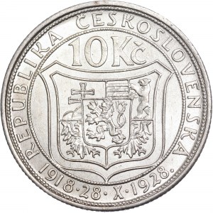 Czechoslovakia - 10 Korun 1928