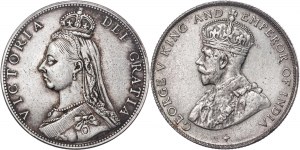 Great Brittain - 2 Pieces Counterfeit Coin