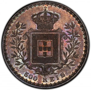 PORTUGAL - Carlos I. 500 Reis 1896
