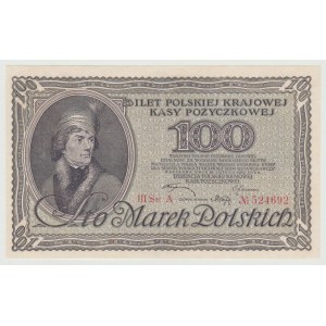 100 marek 02.1919 - seria III A - rzadka odmiana