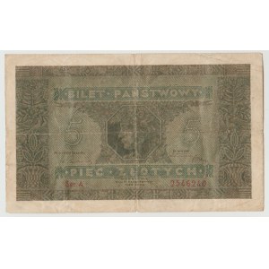 5 złotych 1926 seria A