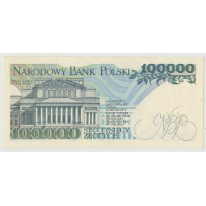 100.000 złotych 1990 seria BR