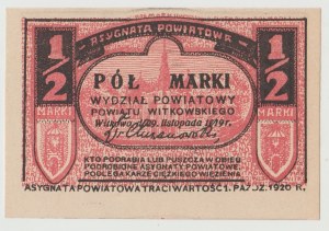 Gniezno/Witkowo (Greater Poland) - 1/2 mark 1919