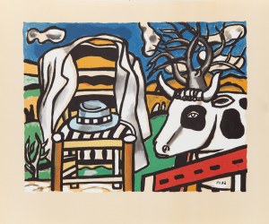 Fernand LÉGER (1881-1955), Byk i krzesło, 1954