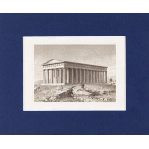 Carl MERKER (1817-1897), Hephaistion unter der Akropolis, Athen, 1856