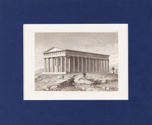 Carl MERKER (1817-1897), Hefajstejon pod Akropolem, Ateny, 1856