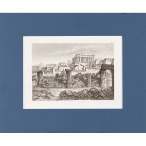 Carl MERKER (1817-1897), Propylaea, Acropolis, Athens, 1856